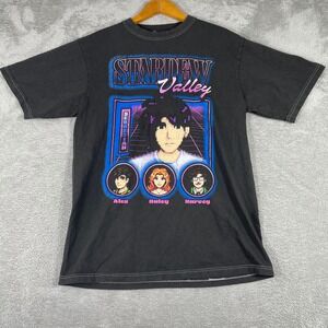 Stardew Valley Shirt Mens Medium Hot Topic Video Game Promo Sebastian Alex Haley